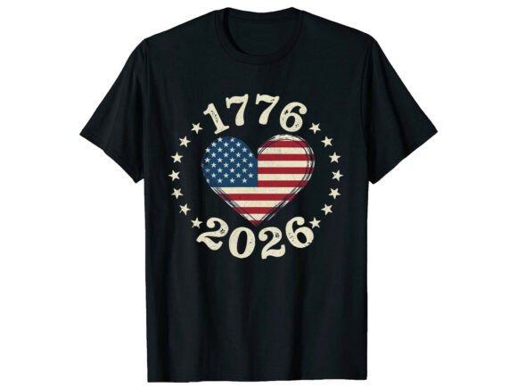 1776 2026 America: A Modern Graphic Design Asset