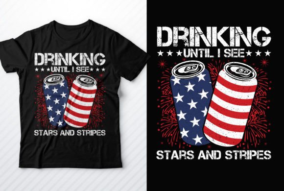 Celebrate Independence Day: Premium 4th of July T-Shirt Design