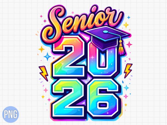 Celebrate the Class of 2026 with Vibrant Design Assets