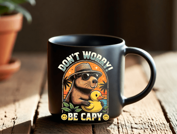 Don't Worry Be Capy: A Playful Asset for Modern Design
