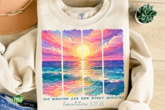 His Mercies Are New Every Morning: A Designer's PNG Resource