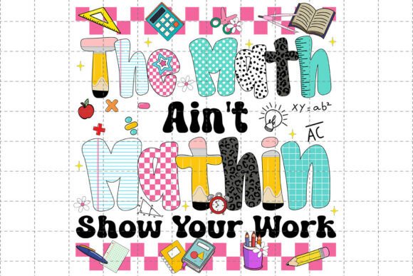 Math Teacher PNG & Back to School Graphics for Creative Projects
