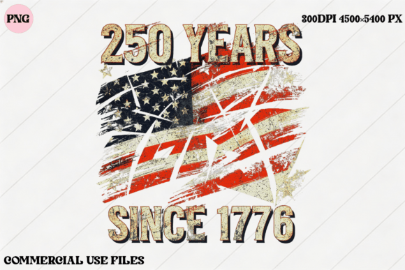 USA 250 Years Independence Day Graphic: A Designer's Asset
